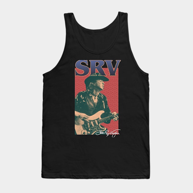 Stevie Ray Vaughan Tank Top by gwpxstore